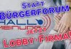 HALLO MEINUNG verliert Gemeinnützigkeit: Statt Bürgerforum jetzt GmbH für freies Denken und politische Einflussnahme HALLO MEINUNG verliert Gemeinnützigkeit - Bürgerforum wird GmbH für freies Denken und politische Einflussnahme - Peter Weber - Lobby